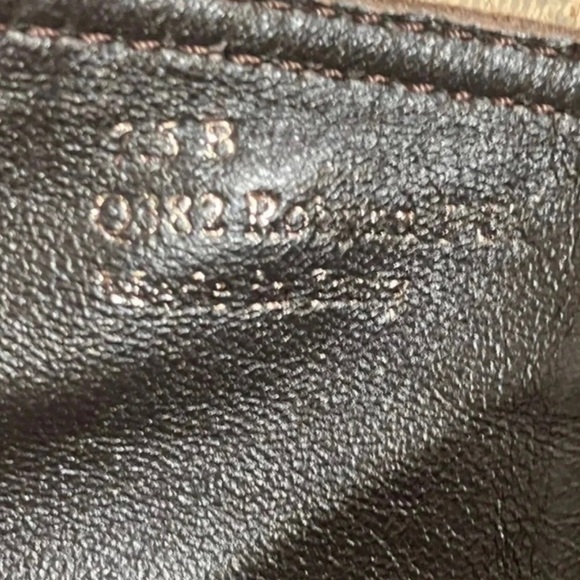 Coach Robynn Suede Mid-Calf Heel Boots Brown - Picture 6 of 6